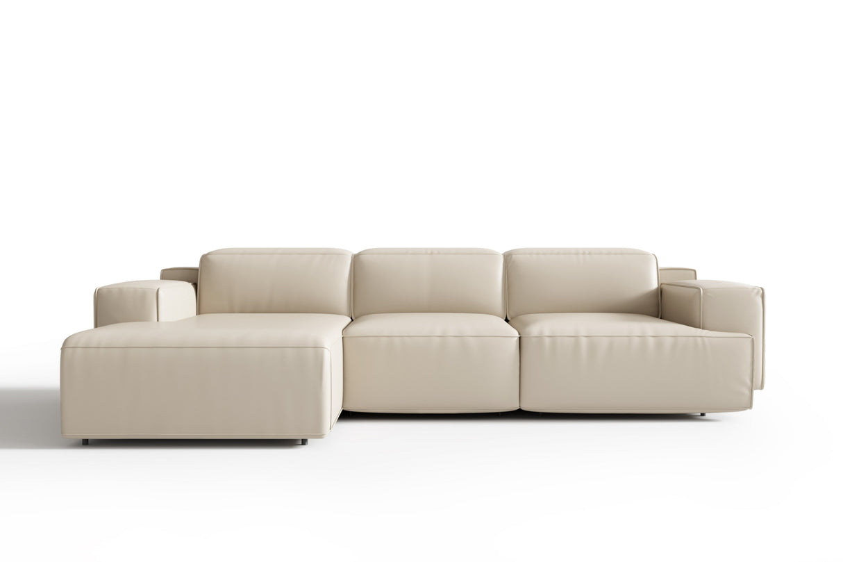 Valentina Leather Recliner Sectional Sofa