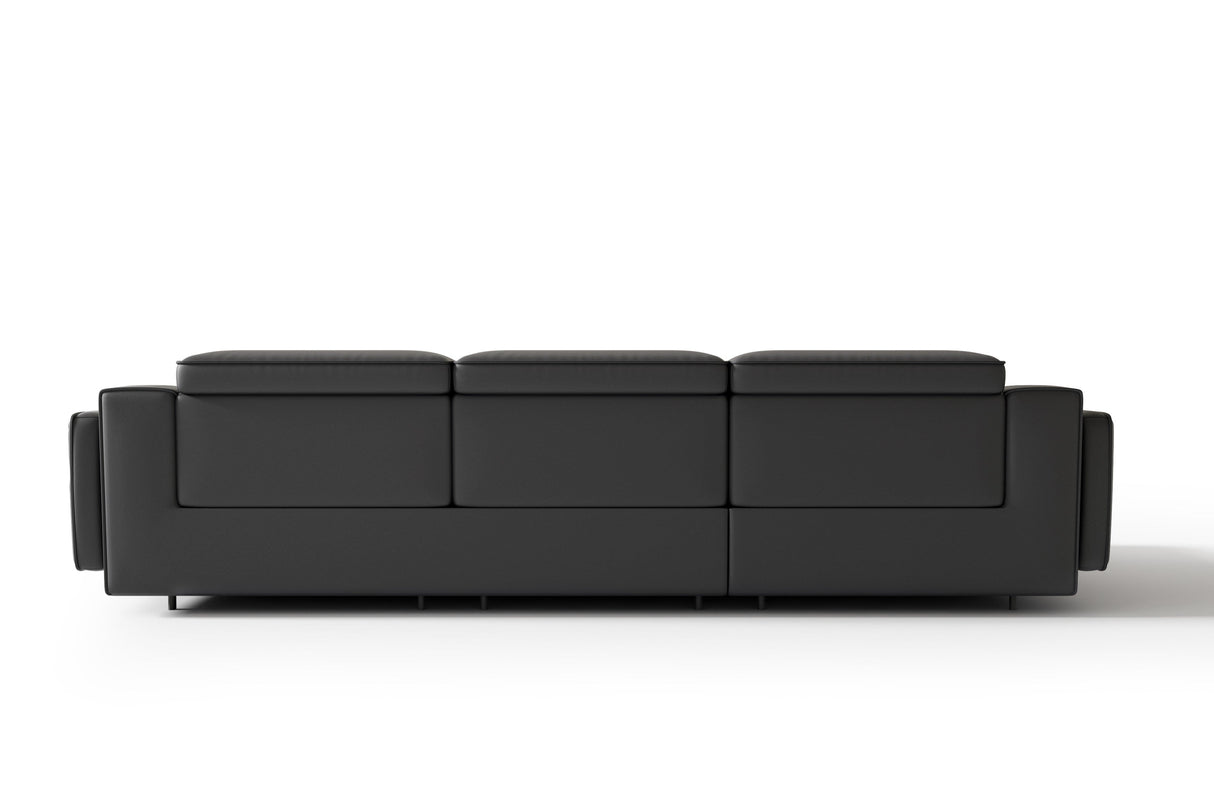 Valentina Leather Recliner Sectional Sofa