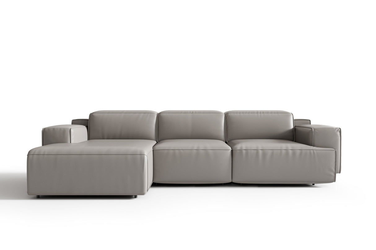 Valentina Leather Recliner Sectional Sofa