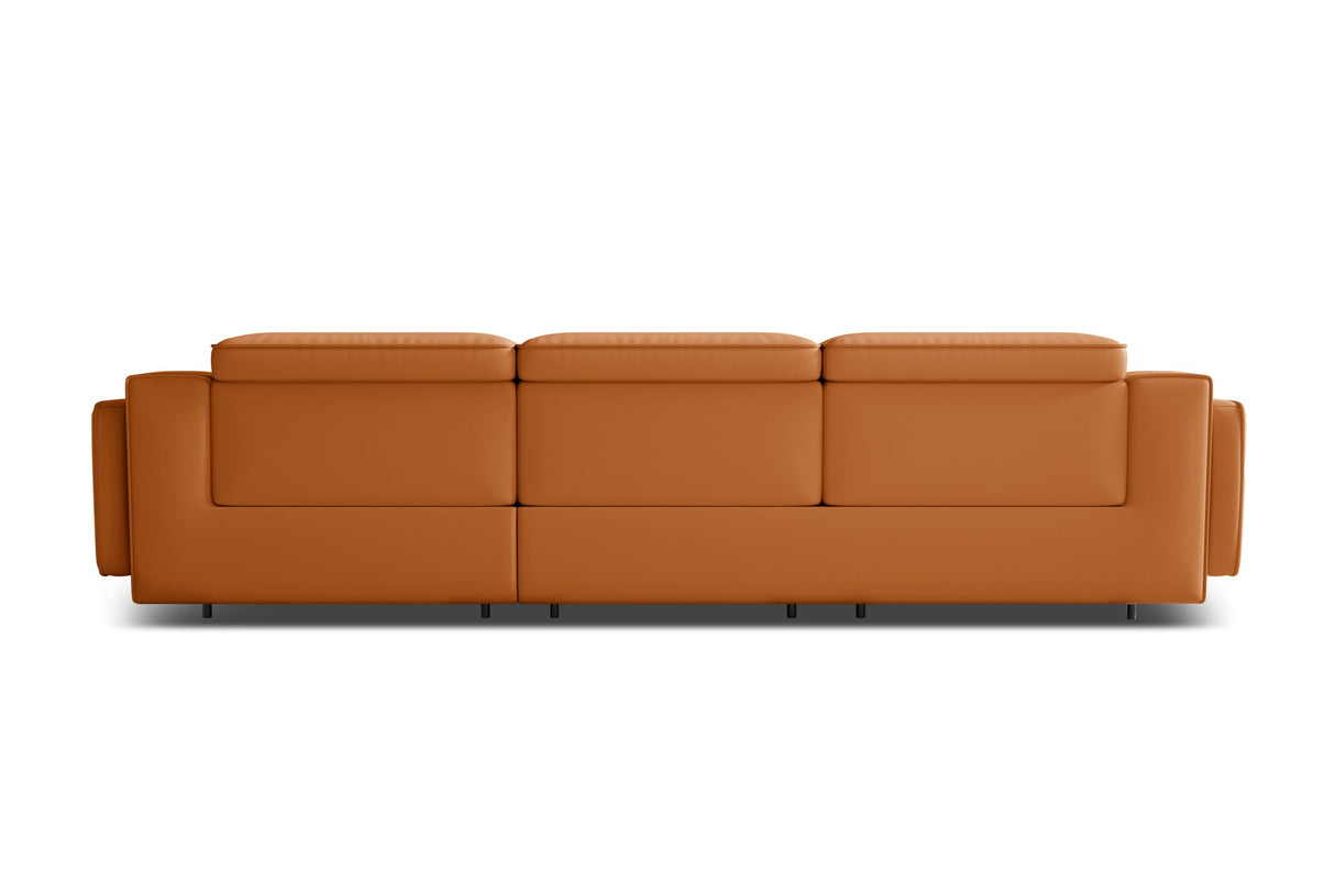 Valentina Leather Recliner Sectional Sofa