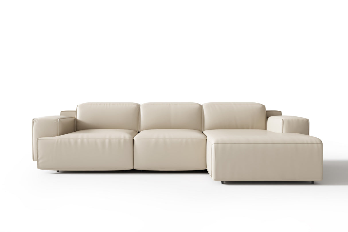 Valentina Leather Recliner Sectional Sofa