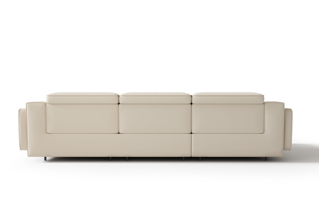 Valentina Leather Recliner Sectional Sofa