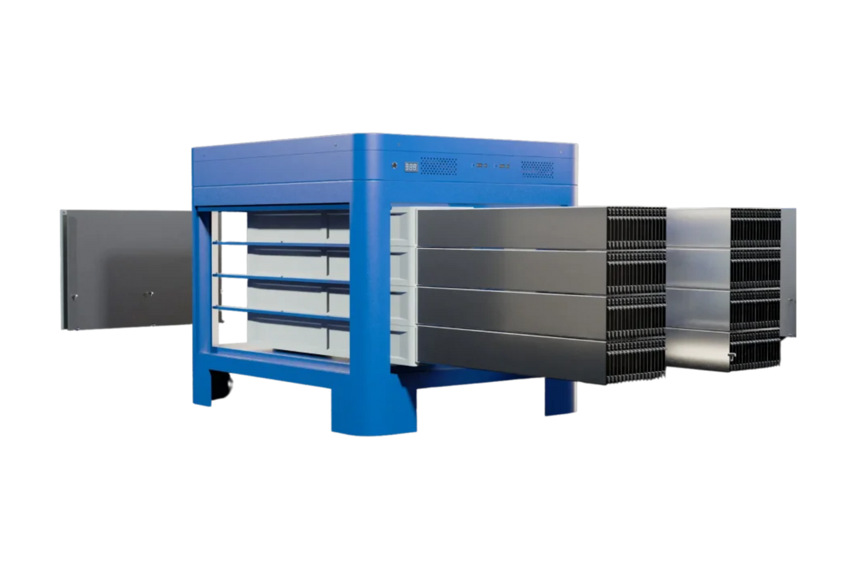 WALRUS PACIFIC 48V 62kWh Lithium Battery with 12.5kVA Inverter and 4.4kW Solar Panel AC 110/220V