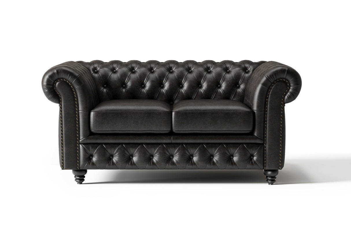 Parma Leather Chesterfield Sofa