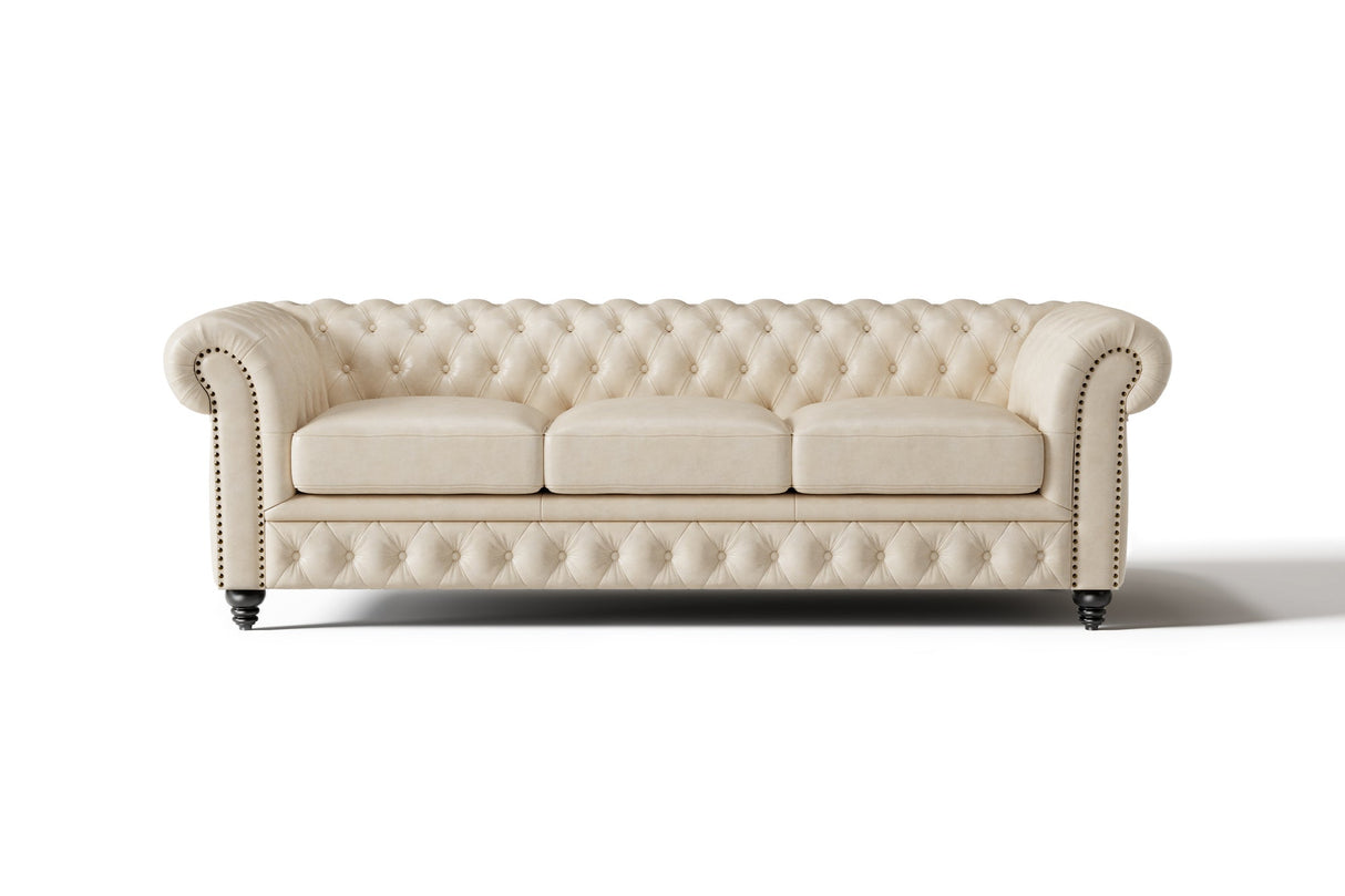 Parma Leather Chesterfield Sofa