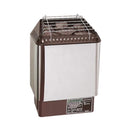 Amerec Designer SL2 Series Stainless Steel Sauna Wall Mounted Heater With Olivine Sauna Stones (SAK59210)