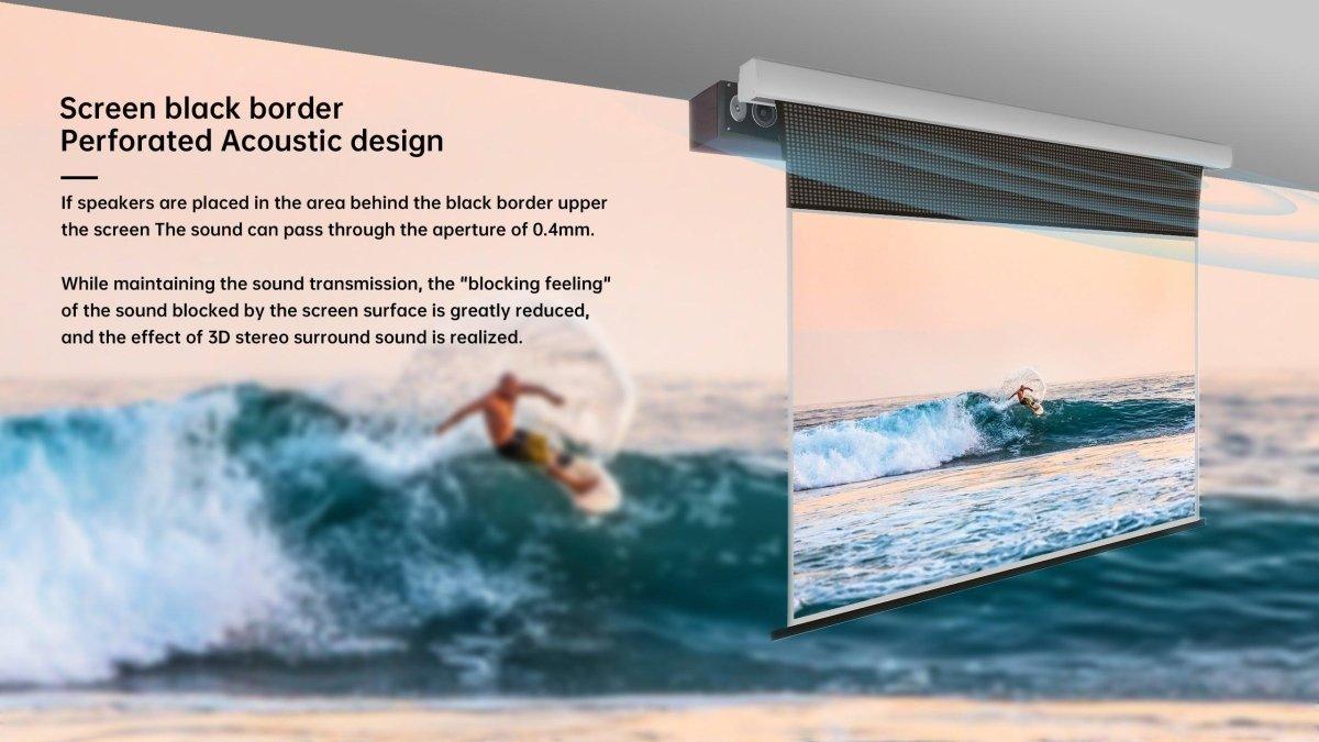 VIVIDSTORM PRO PA Slimline Motorized Tension UST ALR Projector screen