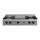 Chicago Brick Oven 36" Gas Rangetop With 4 Open Burners (SAK87134)