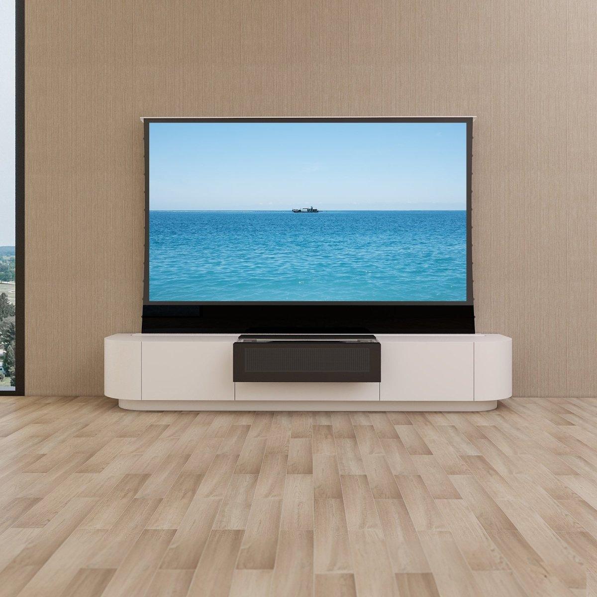 VIVIDSTORM Motorized Laser TV Cabinet Florence
