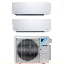 Daikin 3MXS24WMVJU9 MXS Series 2-Zone Heat Pump CTXS07 & FTXS18