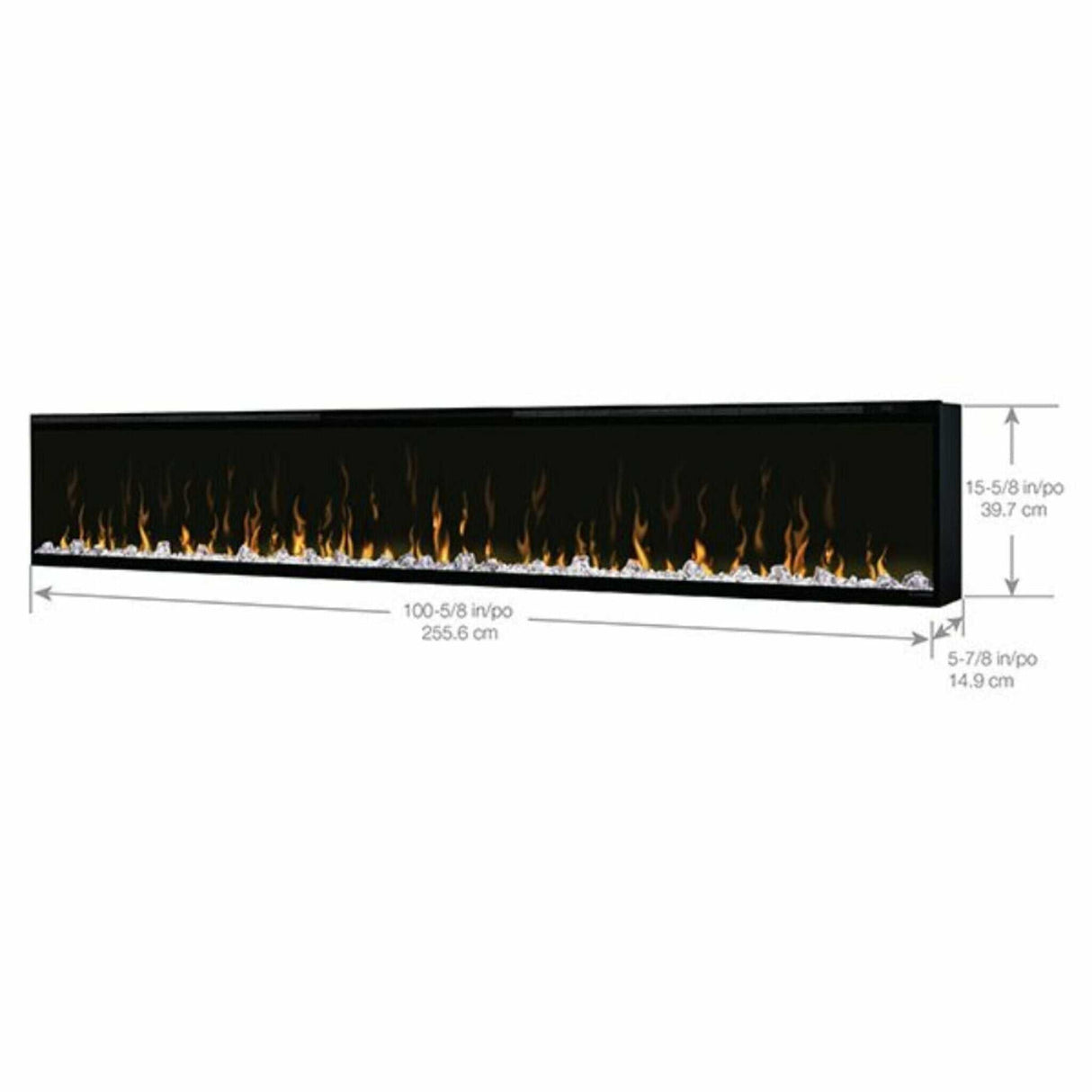 Dimplex IgniteXL Linear Fireplace Electric With Comfort Saver Heating System (SAK82596)