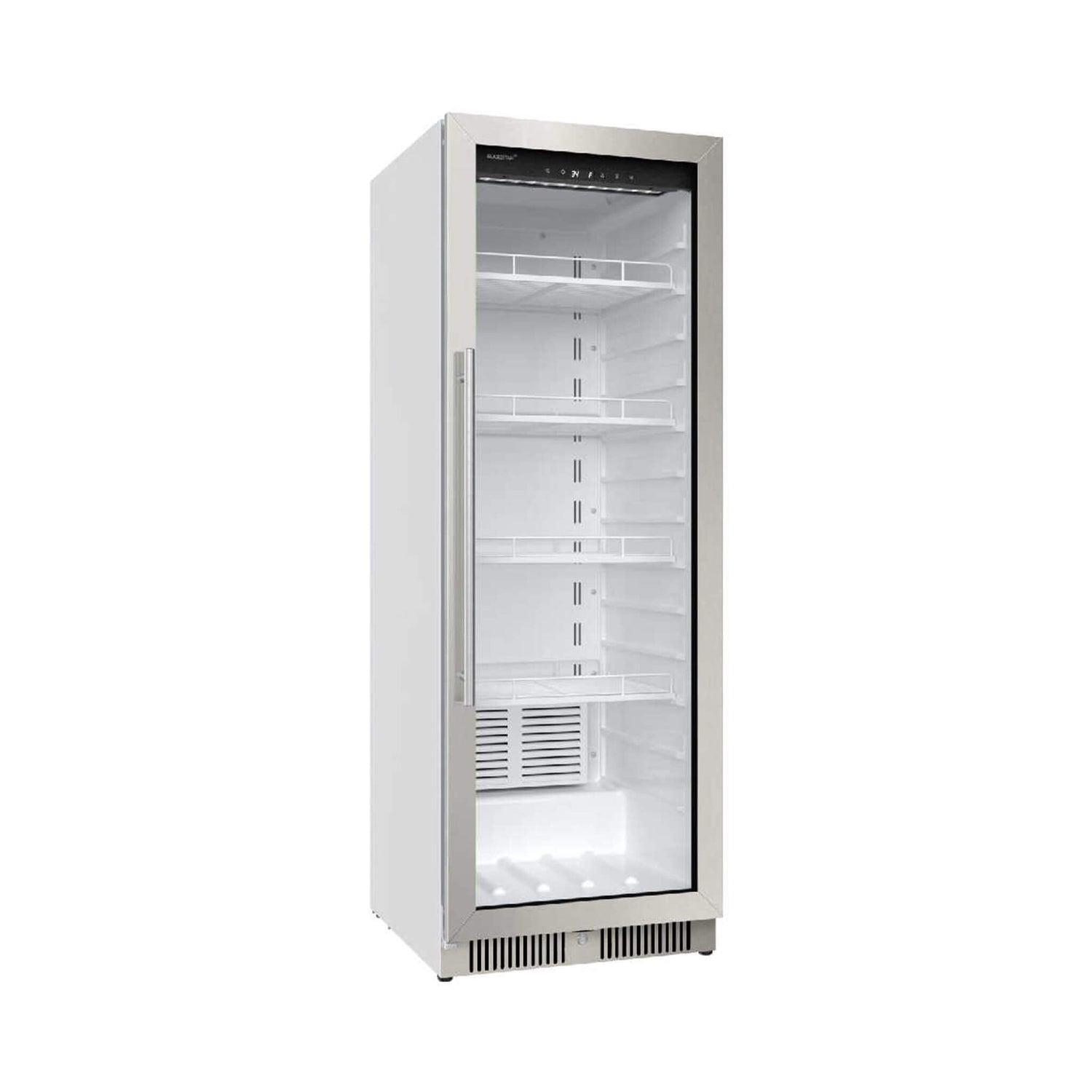 Edgestar 10.1 Cubic Feet Commercial Beverage Merchandiser With Temperature Alarm and Reversible Door, 22" (SAK45983)
