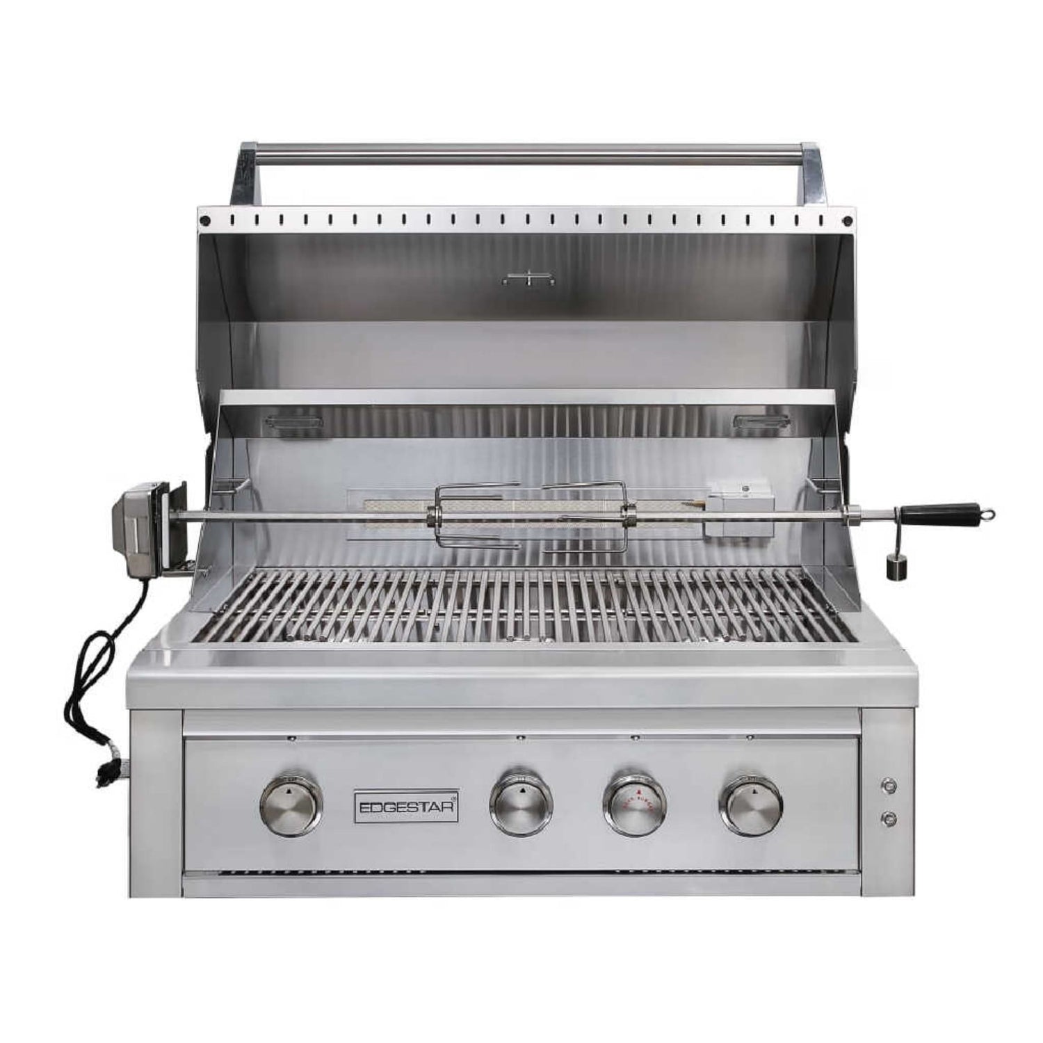 Edgestar 89K BTU 36" Wide Natural Gas Built In Grill With Insulated Jacket And Double Access Doors (SAK31258)