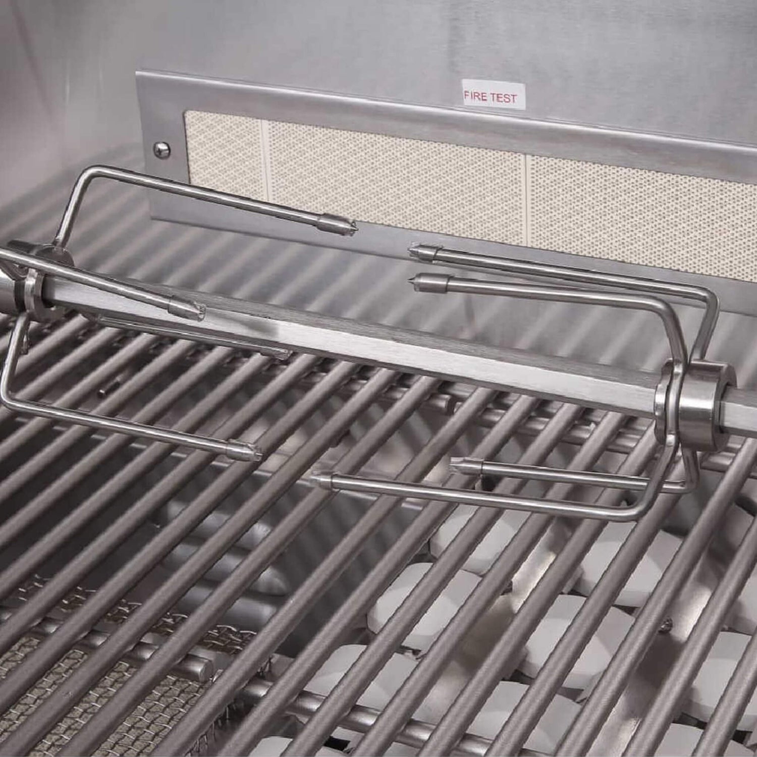 Edgestar 89K BTU 42" Wide Natural Gas Freestanding Grill Cart With Rotisserie And Lighted Knobs (SAK56935)
