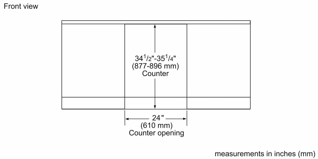 THERMADOR T24UC905DP Freedom® Under Counter Combo Drawer Refrigerator/Freezer 24'' Panel Ready Custom Panel Ready