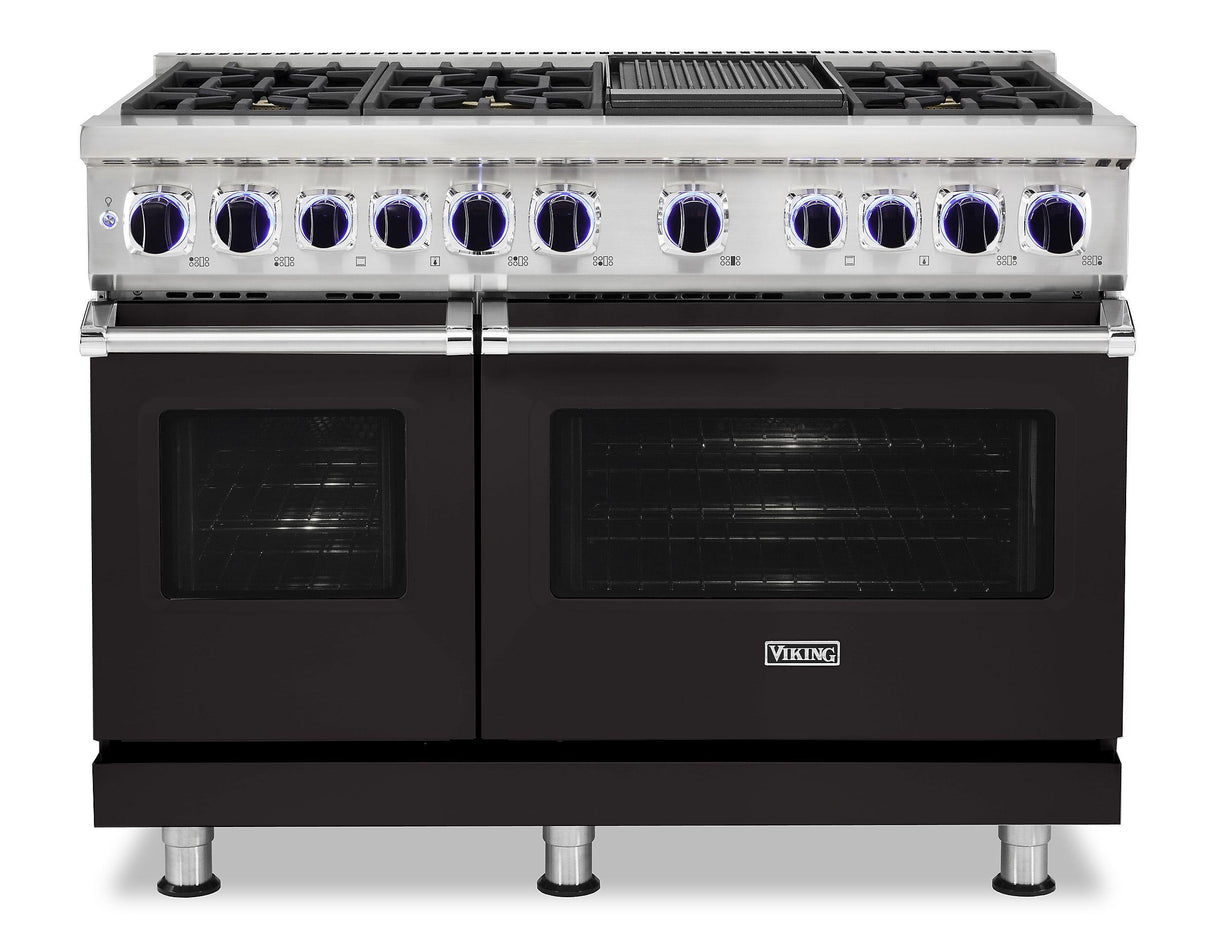 VIKING VDR74826GON 48" Dual Fuel Range - VDR7482 Viking 7 Series Black