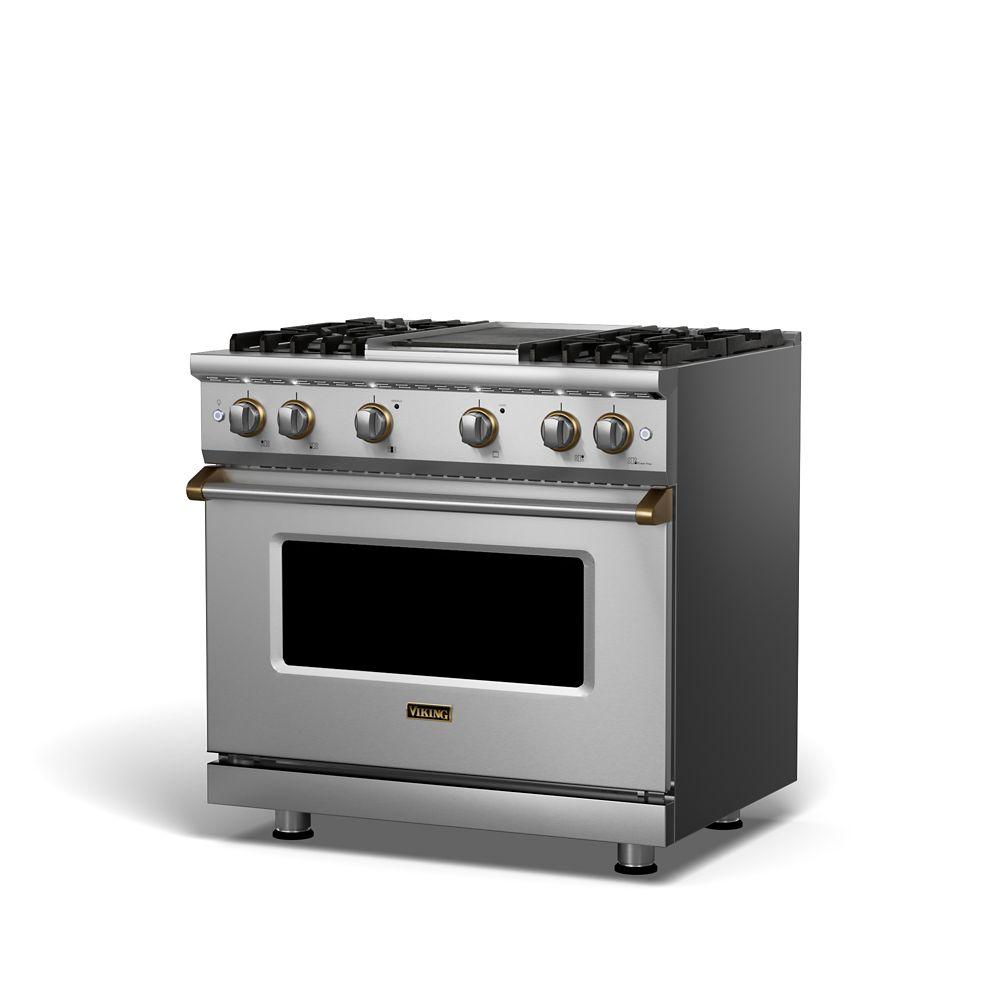 VIKING VGR5366BVA 36" Gas Range - VGR536 Viking 5 Series Red