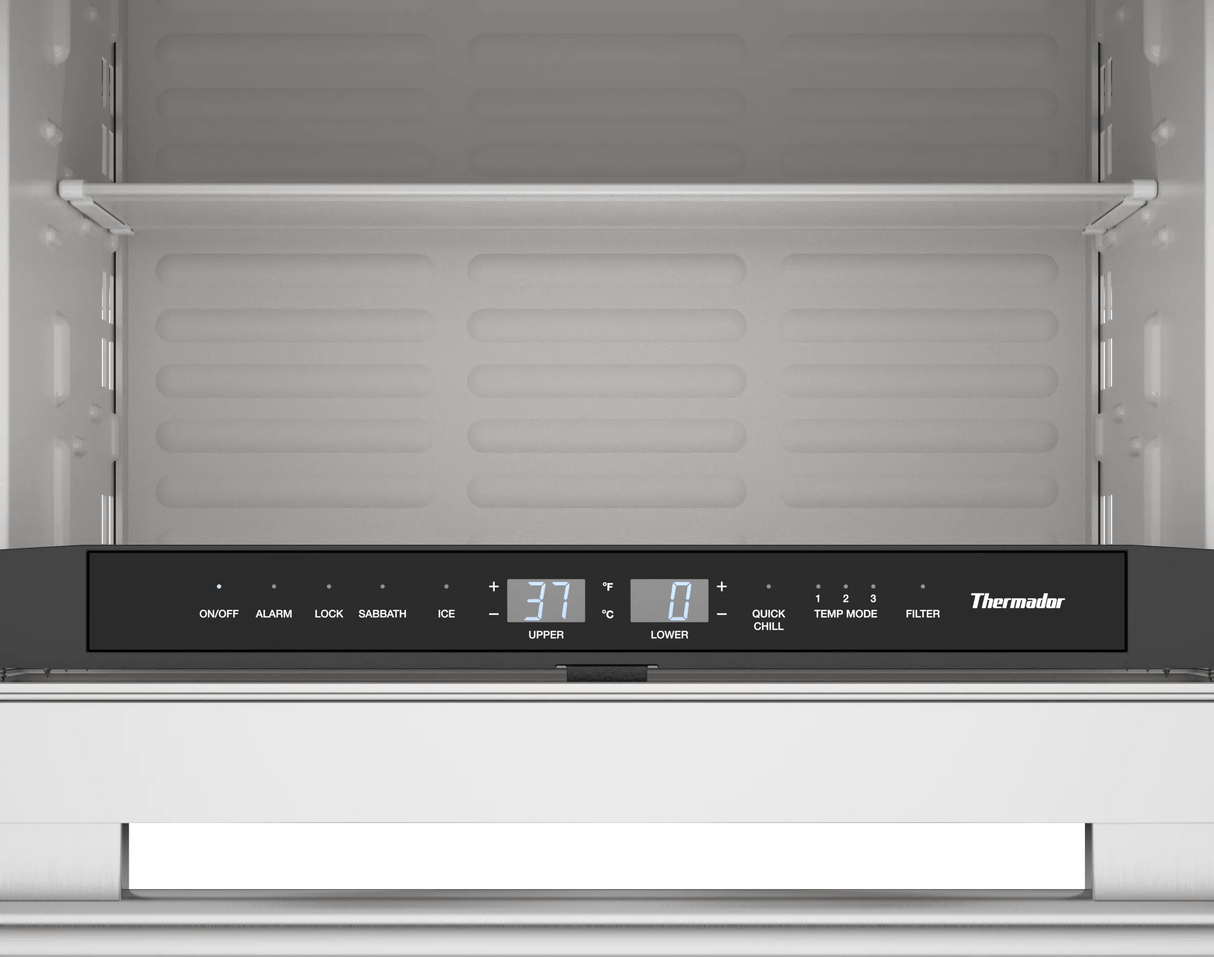 THERMADOR T24UC915DS Freedom® Under Counter Combo Drawer Refrigerator/Freezer 24'' Masterpiece® in Stainless Steel