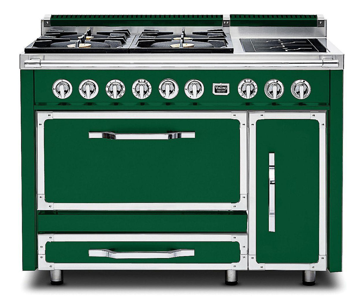 VIKING TVDR4814IIV 48"W. Tuscany Range - TVDR481 Green