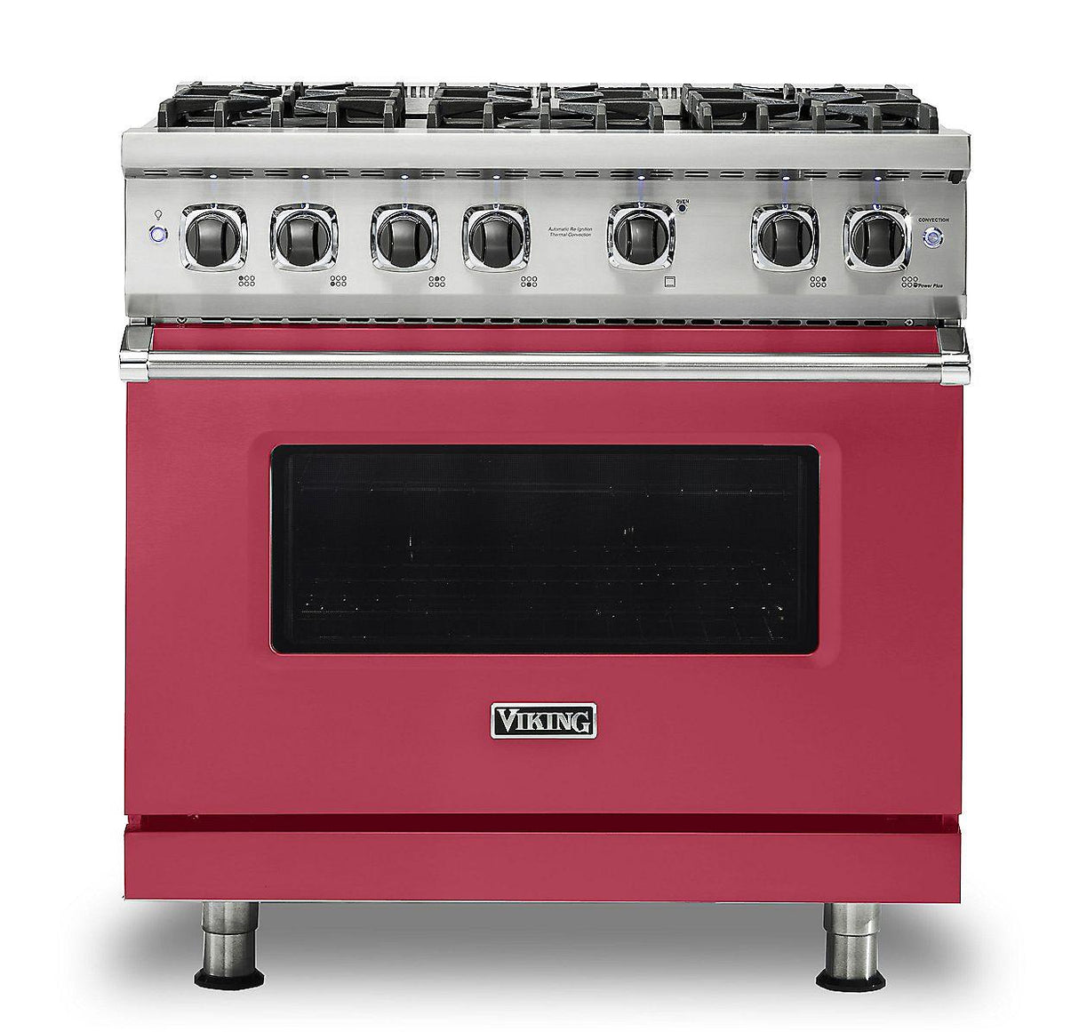 VIKING VGR5366BVALP 36" Gas Range - VGR536 Viking 5 Series Red