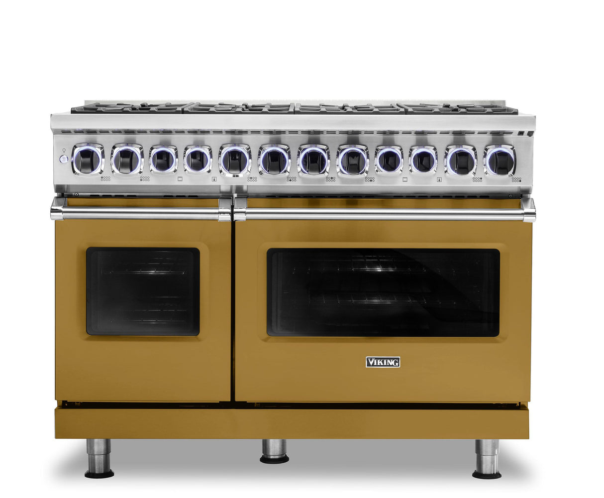 VIKING VDR74828BGHLP 48" Dual Fuel Range - VDR7482 Viking 7 Series Gold