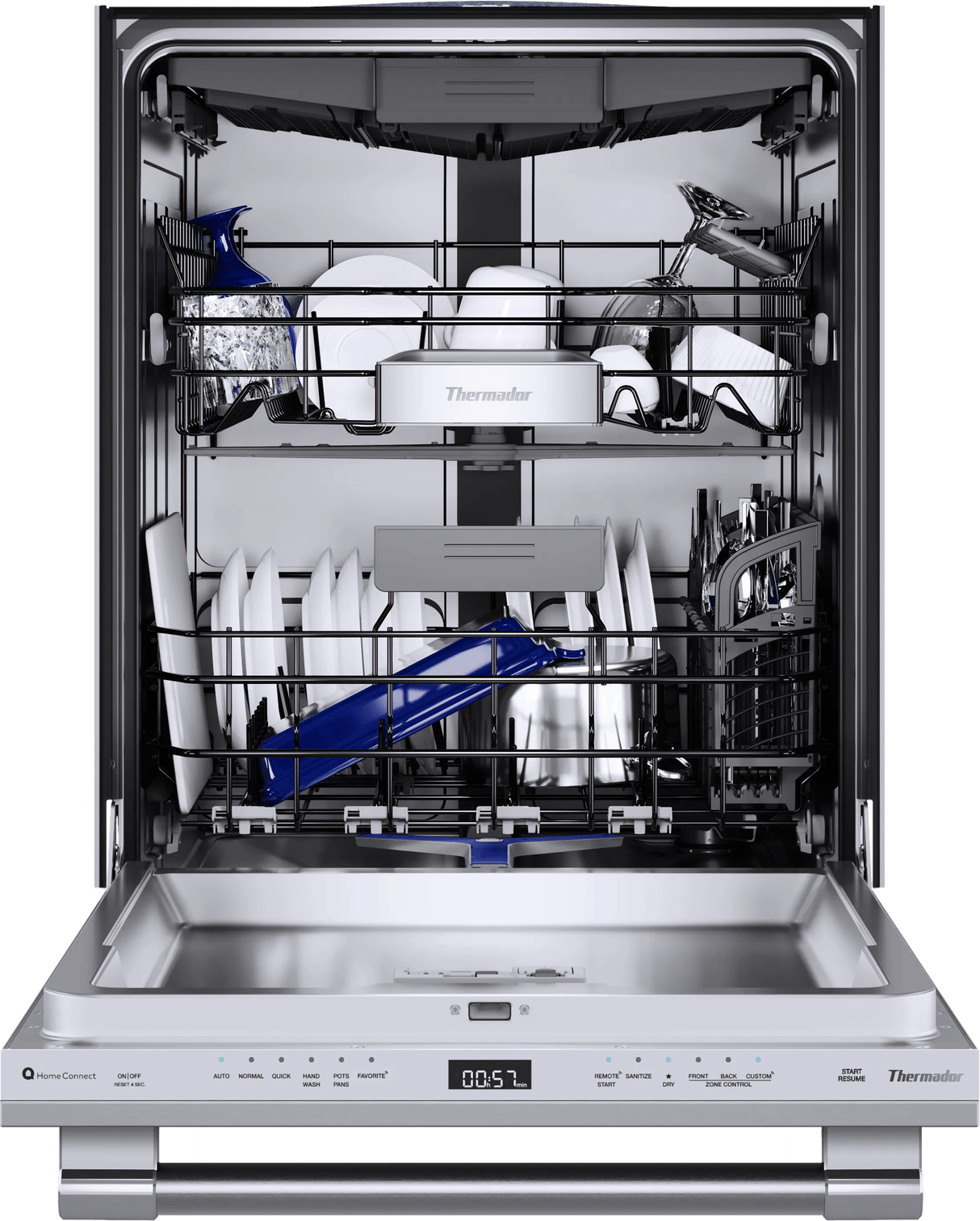 THERMADOR DWHD660EFP Sapphire® Dishwasher 24'' Professional in Stainless Steel