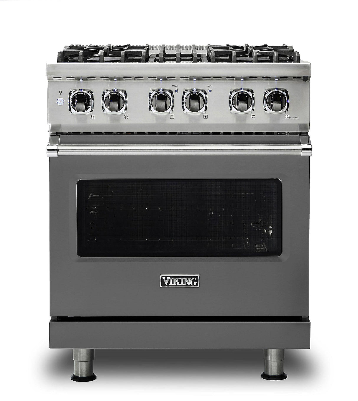 VIKING VDR5304BDGLP 30" Dual Fuel Range - VDR530 Viking 5 Series Gray