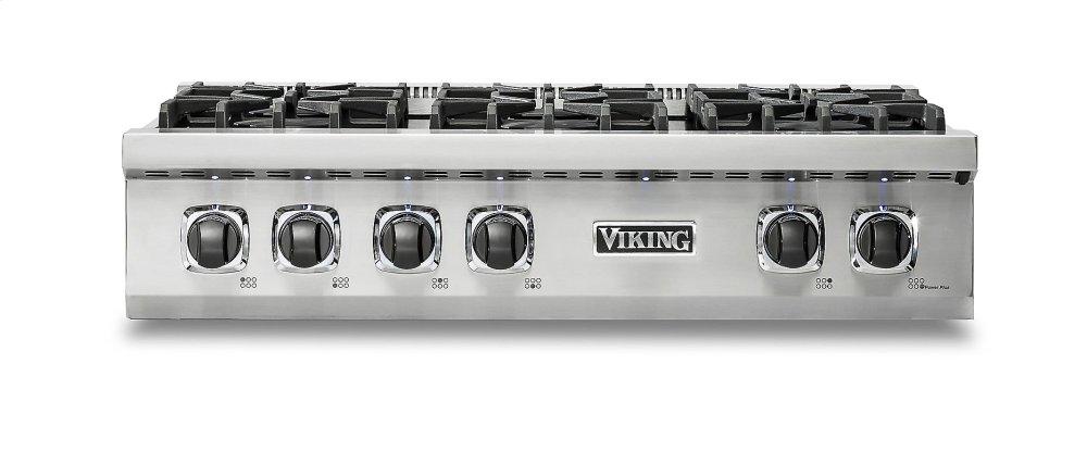 VIKING VRT5366BSSLP 36" 5 Series Gas Rangetop - VRT in Stainless Steel