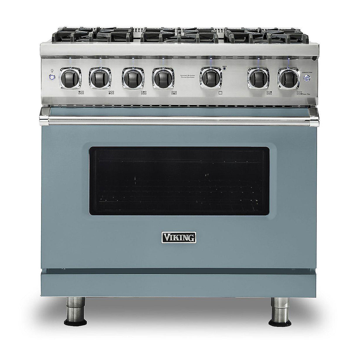 VIKING VGR5366BNS 36" Gas Range - VGR536 Viking 5 Series Blue
