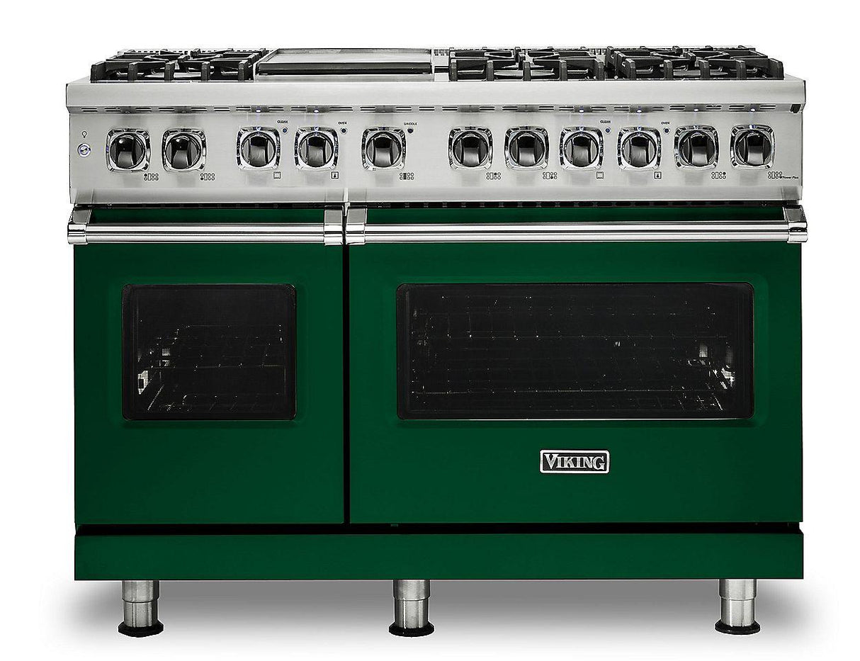VIKING VDR5486GIVLP 48" Dual Fuel Range - VDR548 Viking 5 Series Green