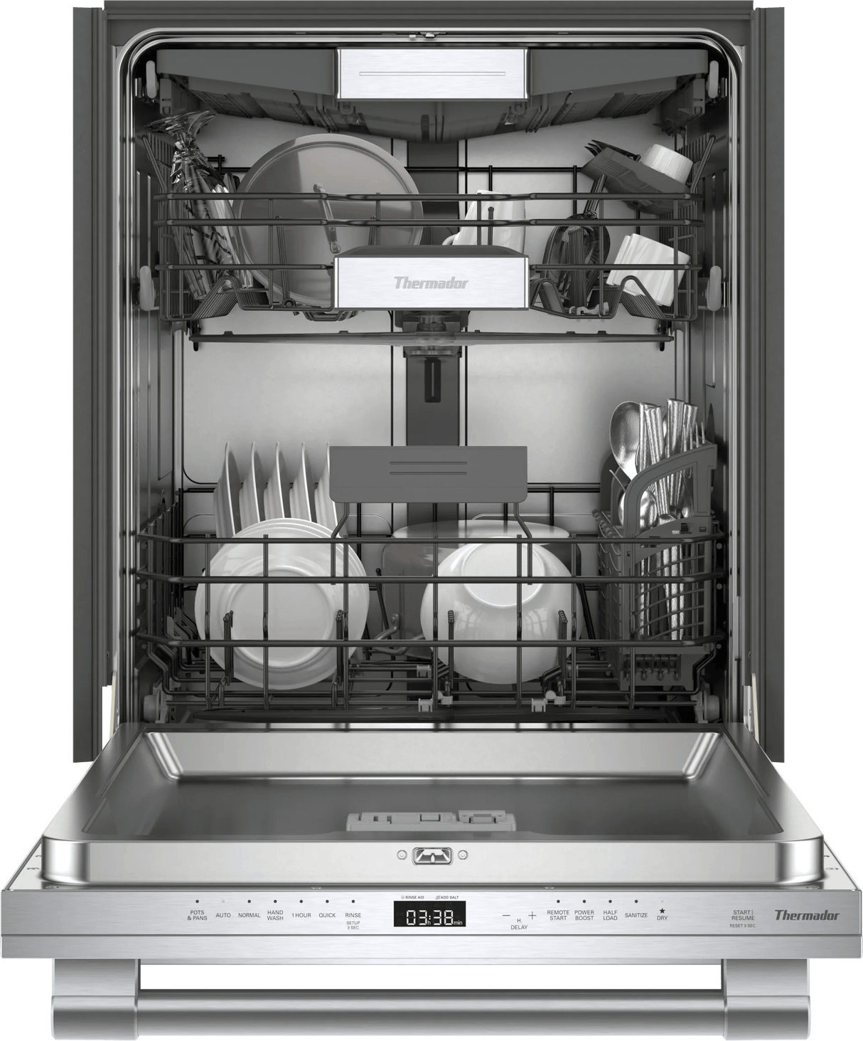 THERMADOR DWHD760CFP Sapphire® Dishwasher 24'' Professional in Stainless Steel