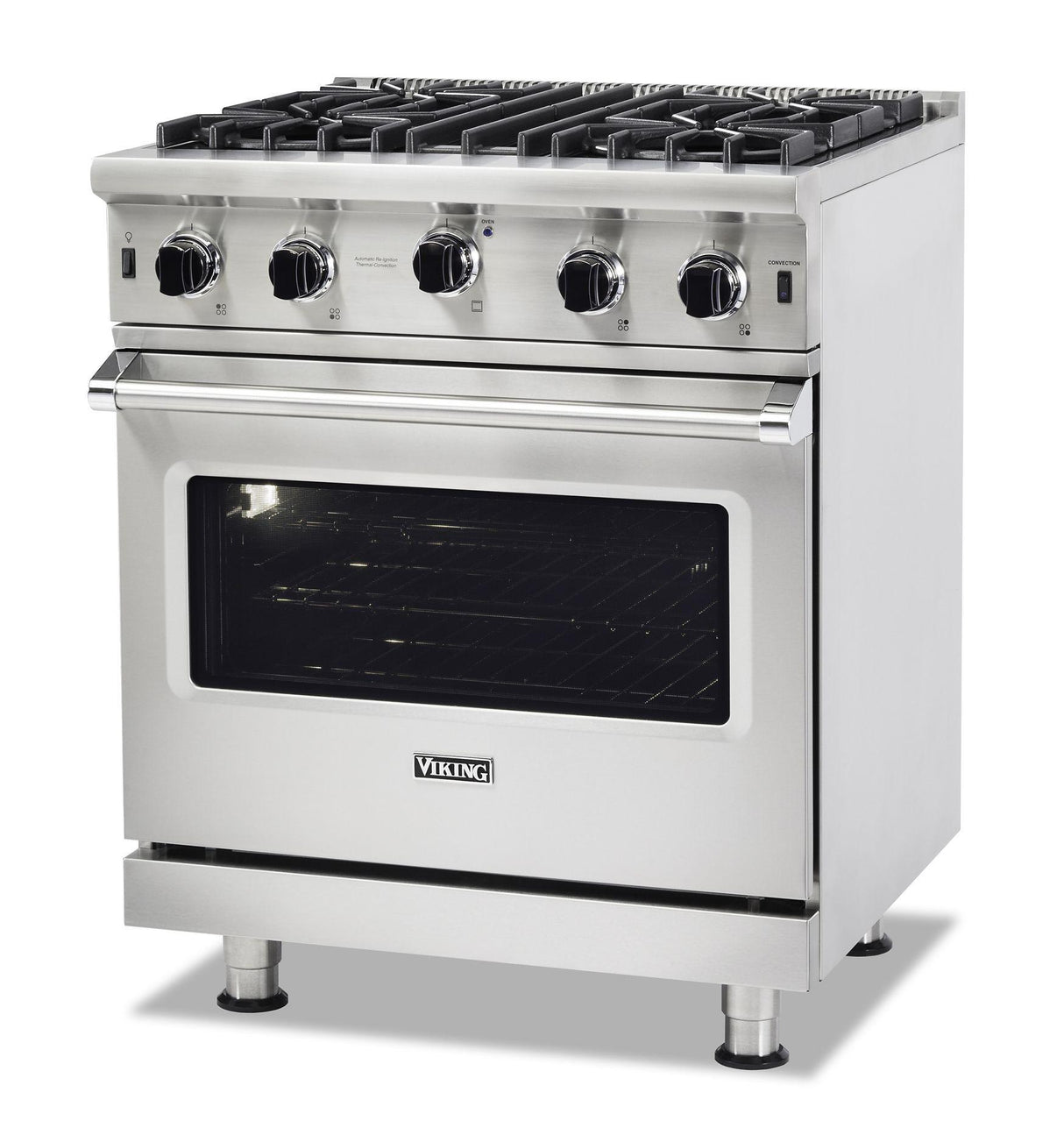 VIKING VGIC53024BDGLP 30" Open Burner Gas Range - VGIC5302 Viking 5 Series Gray