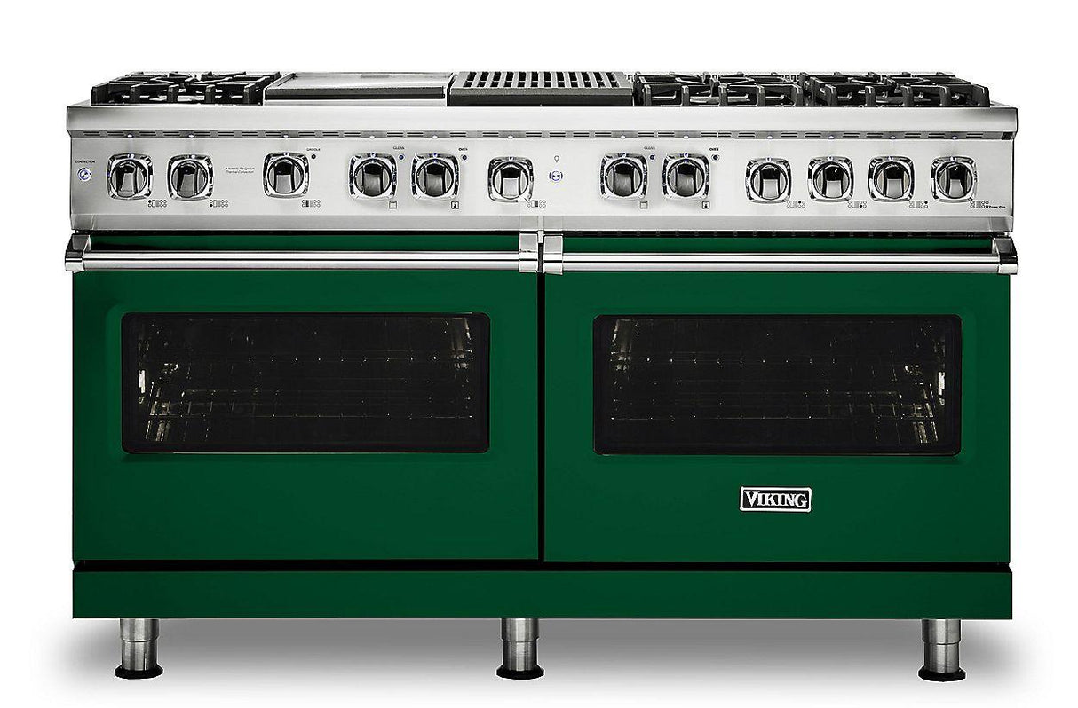 VIKING VDR5606GQIV 60" Dual Fuel Range - VDR560 Viking 5 Series Green