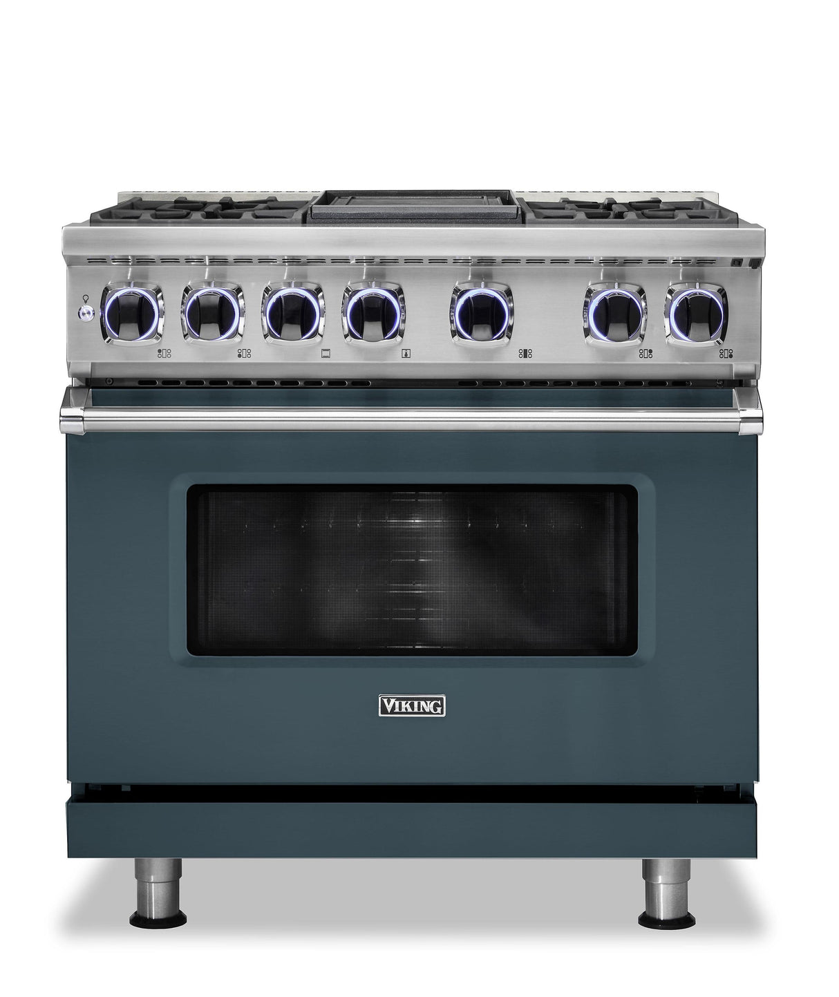 VIKING VDR73624GSQ 36" Dual Fuel Range - VDR7362 Viking 7 Series Gray