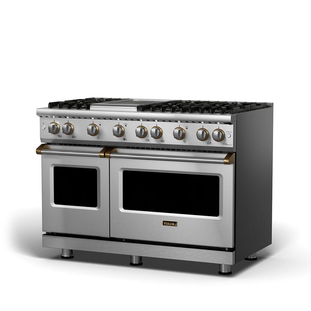 VIKING VGR5486GCSLP 48" Gas Range - VGR548 Viking 5 Series Black