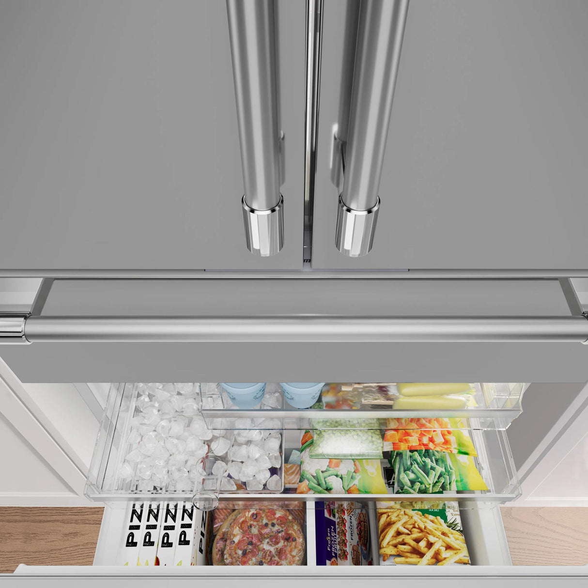 THERMADOR T36FL821NS Freedom® Freestanding French Door Bottom Mount Refrigerator 36'' Professional in Stainless Steel