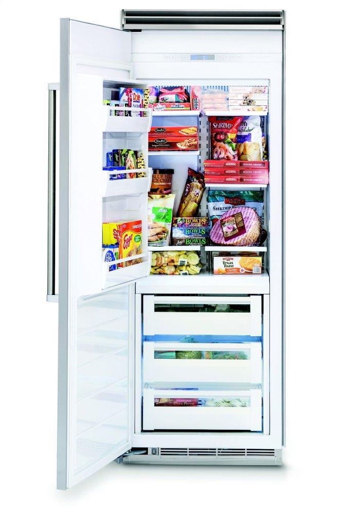 VIKING FDFB5364R 36" Custom Panel All Freezer - FDFB5364