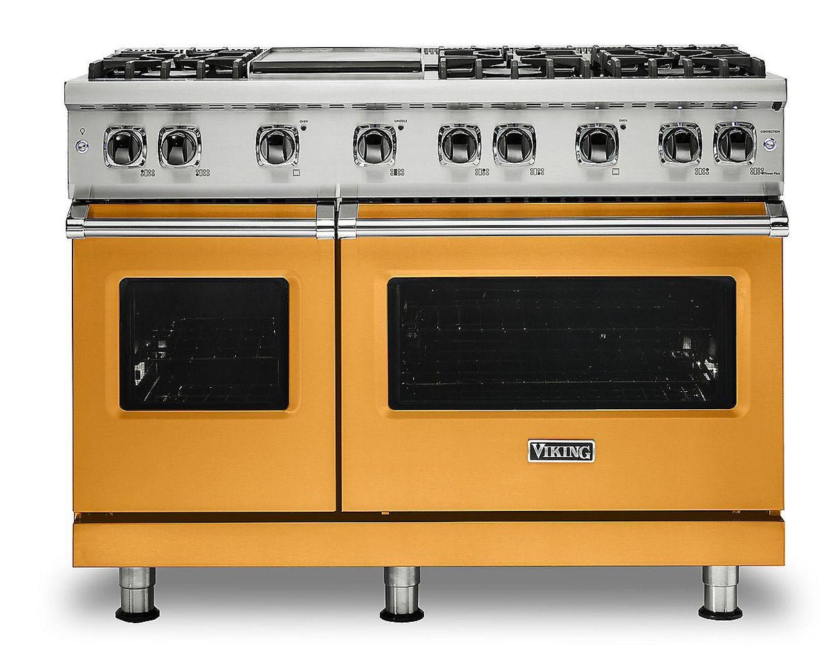 VIKING VGR5486GDALP 48" Gas Range - VGR548 Viking 5 Series Yellow