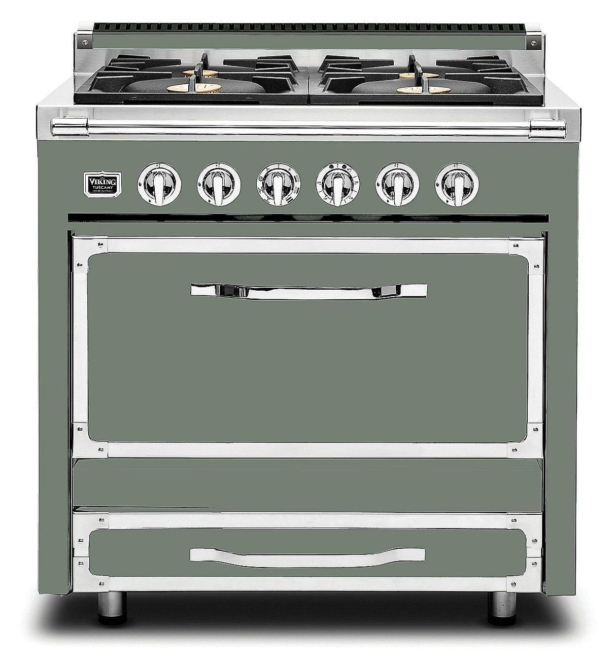VIKING TVDR3614BEU 36"W. Tuscany Range - TVDR361 Green