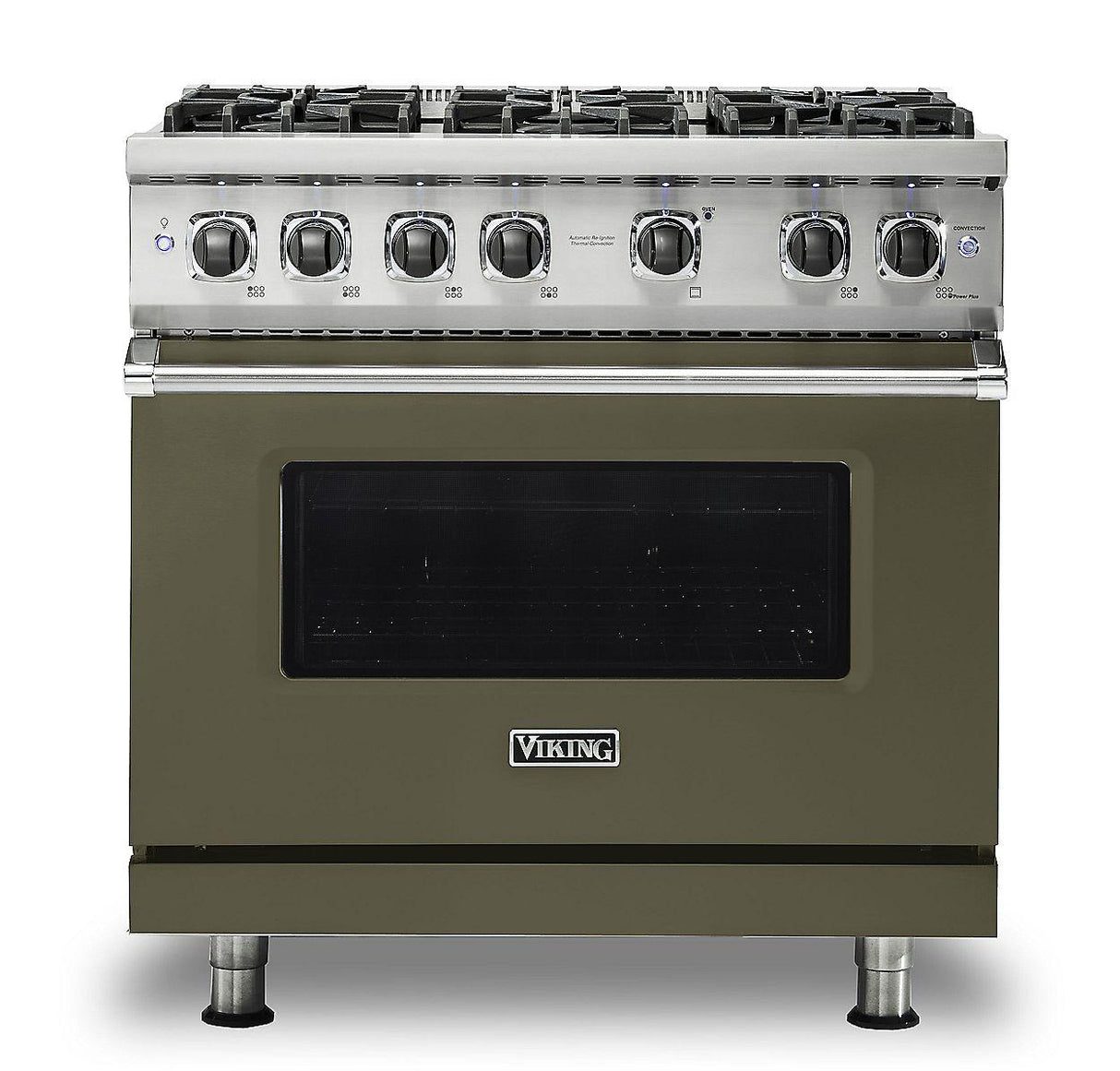 VIKING VGR5366BMA 36" Gas Range - VGR536 Viking 5 Series Gray