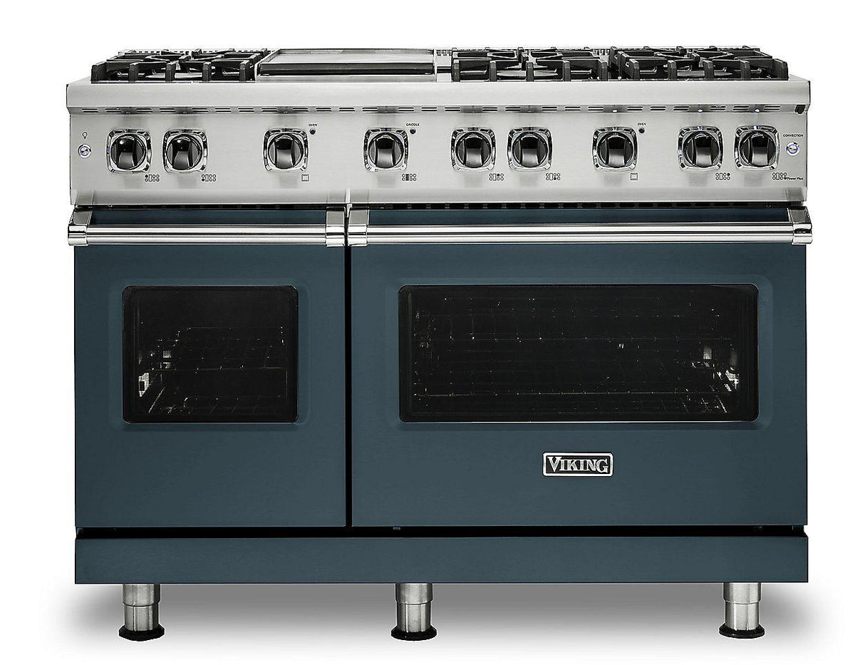VIKING VGR5486GSQ 48" Gas Range - VGR548 Viking 5 Series Gray