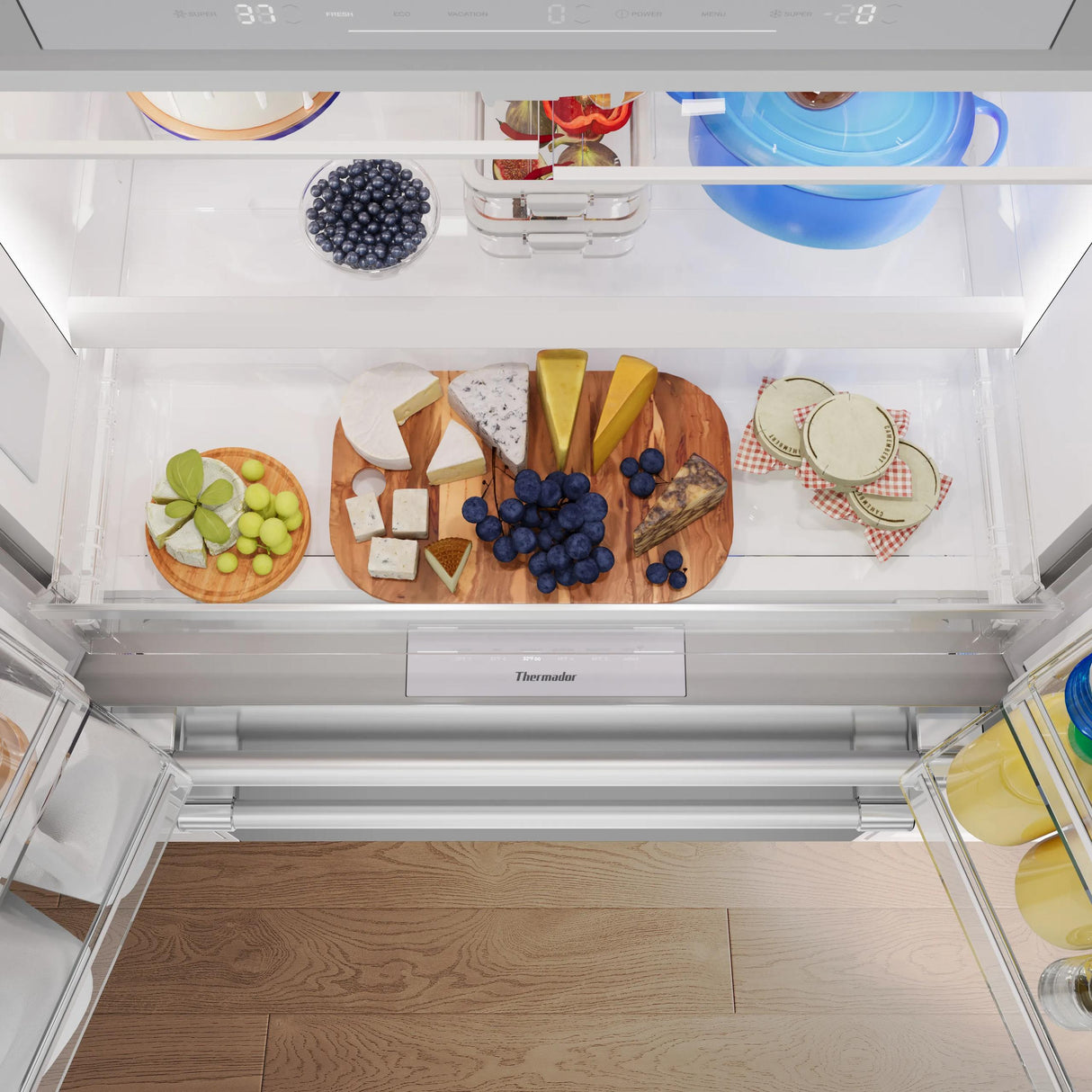 THERMADOR T36FL821NS Freedom® Freestanding French Door Bottom Mount Refrigerator 36'' Professional in Stainless Steel