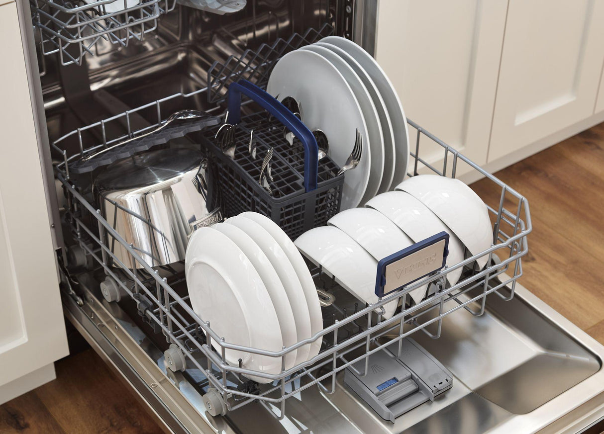 VIKING VDWU724SS 24" Dishwasher w/Installed Professional in Stainless Steel Panel - VDWU724SS in Stainless Steel