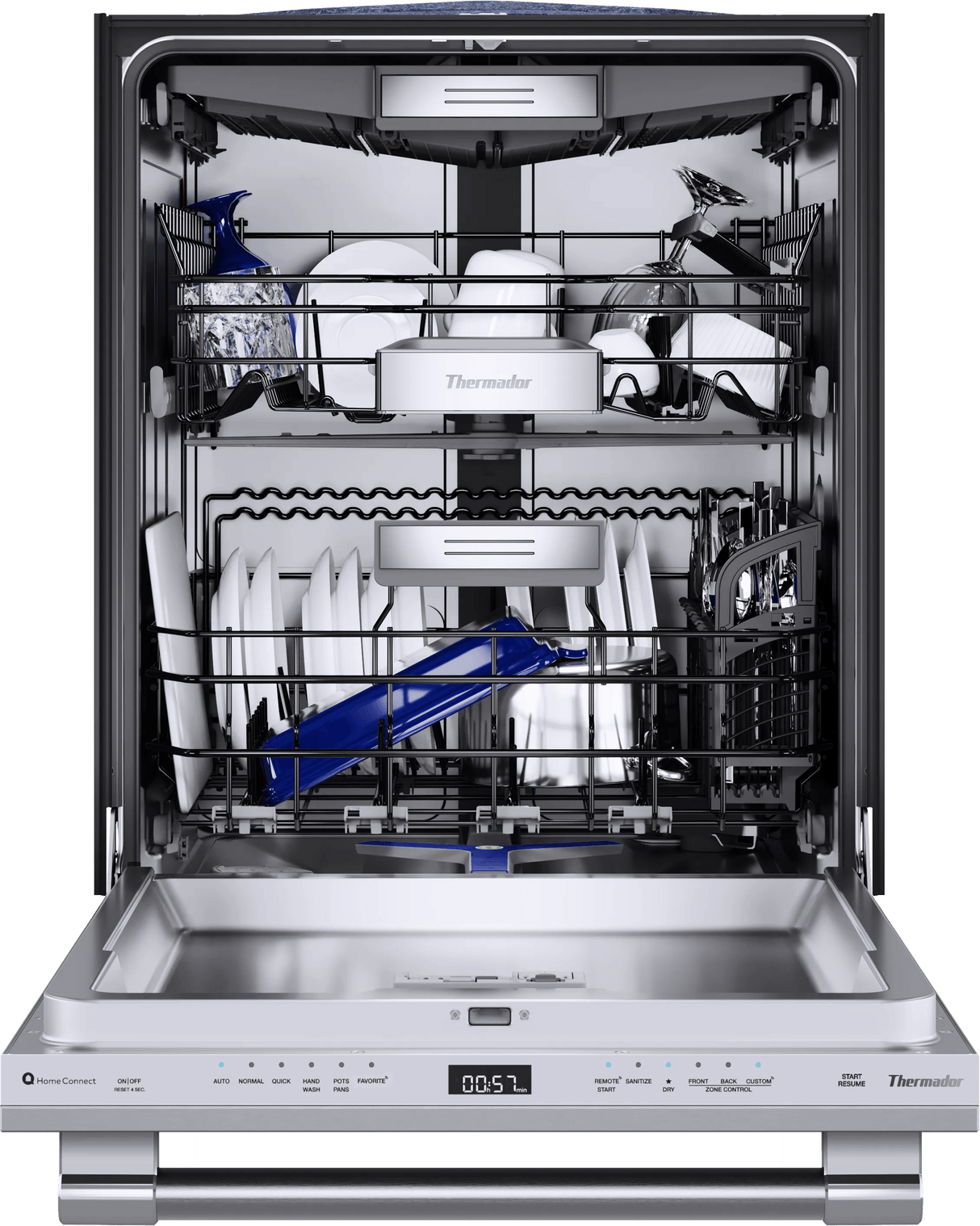 THERMADOR DWHD661EFP Star Sapphire® Dishwasher 24'' Professional in Stainless Steel