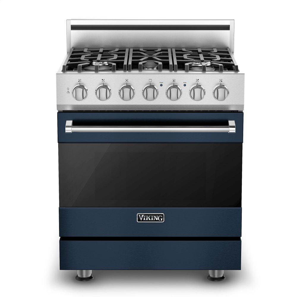 VIKING RVDR33025BSBLP 30" Self-Cleaning Dual Fuel Range - RVDR3302 Viking 3 Series Blue