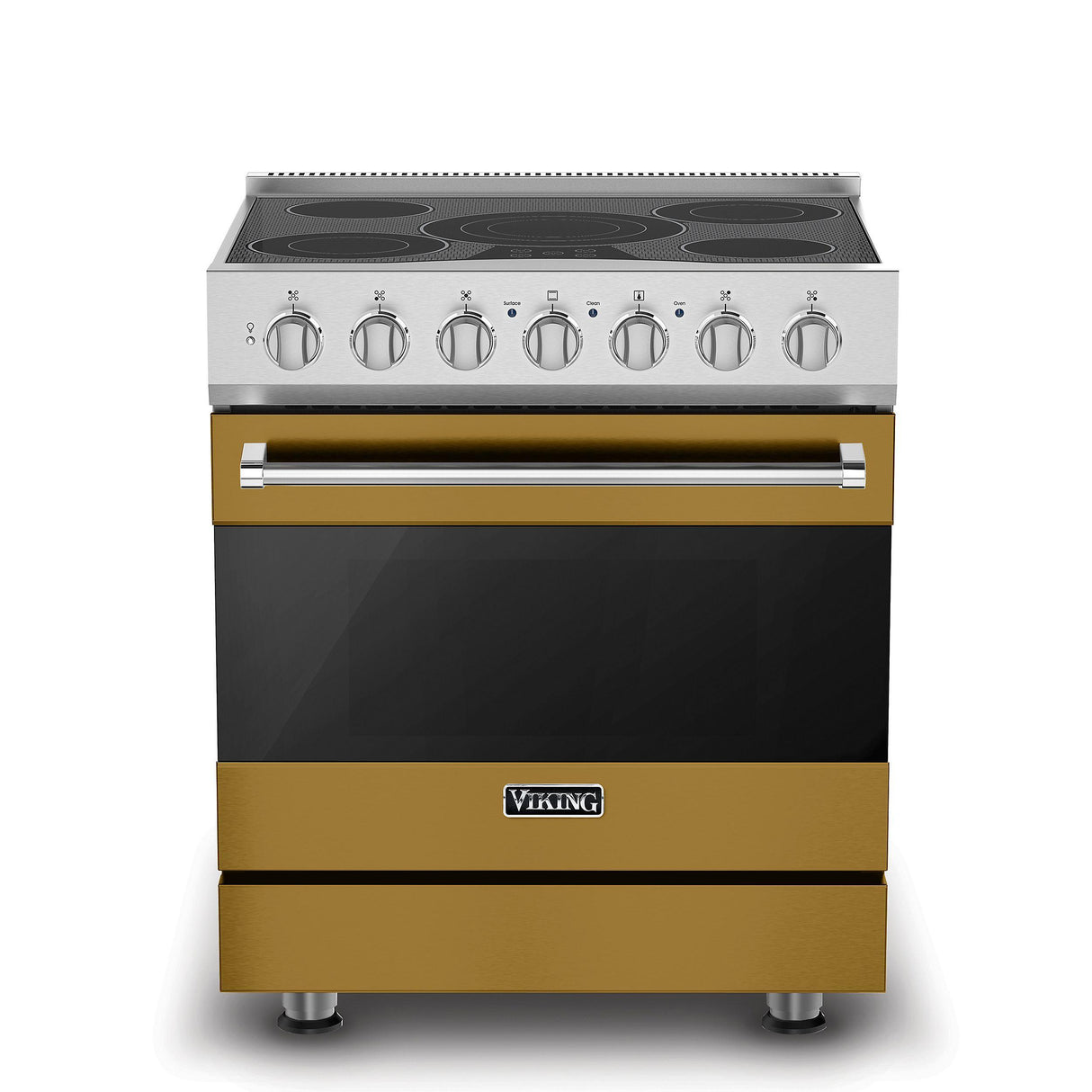 VIKING RVER33015BGH 30" Self-Cleaning Electric Range - RVER3301 Viking 3 Series Gold