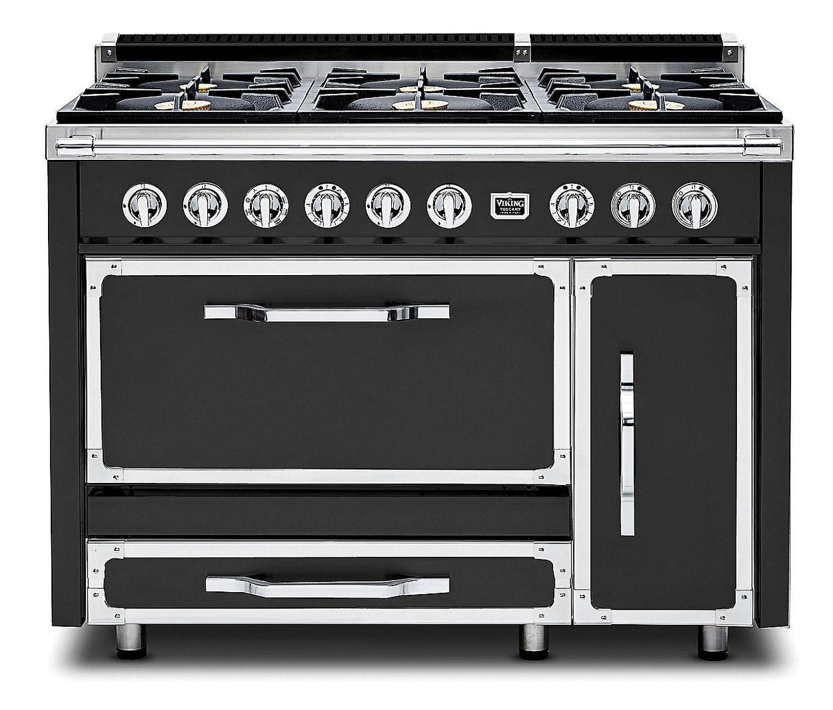 VIKING TVDR4816BCS 48"W. Tuscany Range - TVDR481 Black