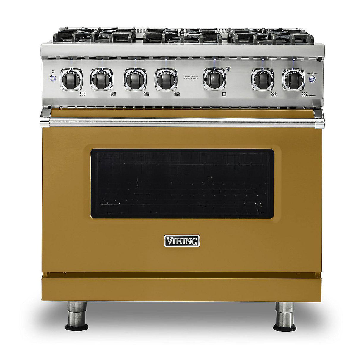 VIKING VGR5366BGH 36" Gas Range - VGR536 Viking 5 Series Gold