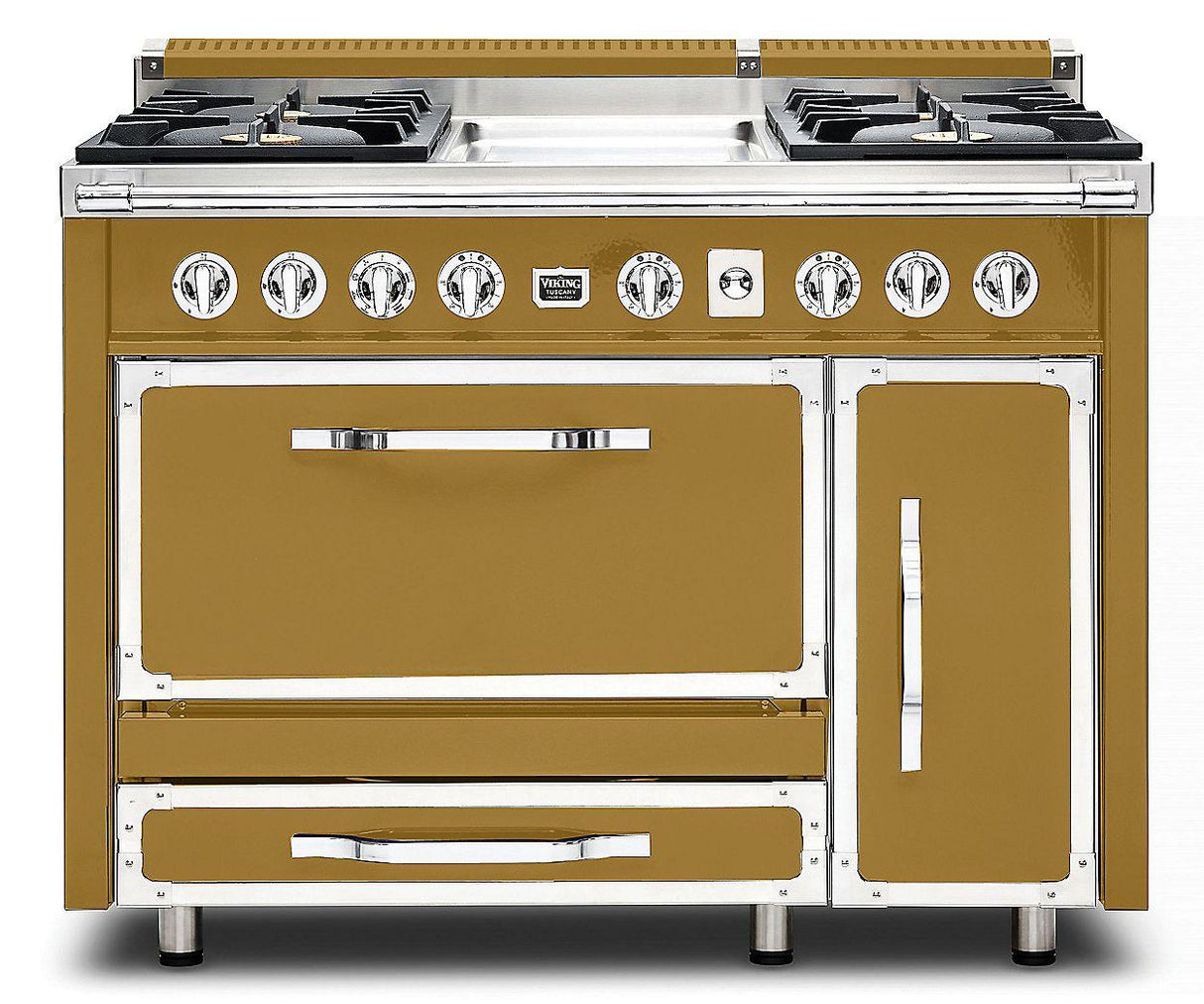VIKING TVDR4814GGH 48"W. Tuscany Range - TVDR481 Gold