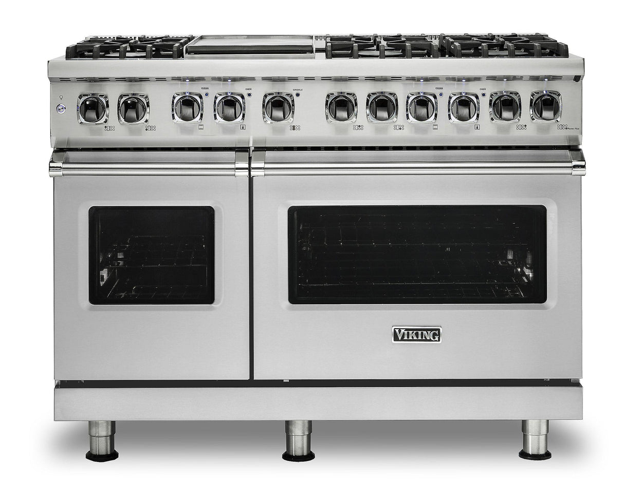 VIKING VDR5486GSS 48" Dual Fuel Range - VDR548 Viking 5 Series in Stainless Steel